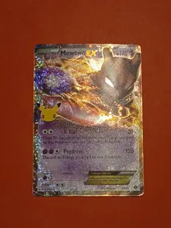 Pokemon Sword & Shield Celebrations Mewtwo EX 54/99 Classic Collection - Image 3
