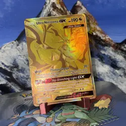 Ultra Necrozma GX - 78/70 Pokemon Dragon Majesty - Secret Rare HP / Dmg’d - Image 3