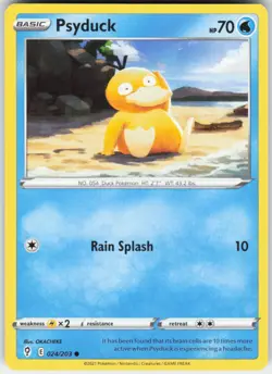 Psyduck 024/203 Common Evolving Skies Pokemon Near Mint - Image 1
