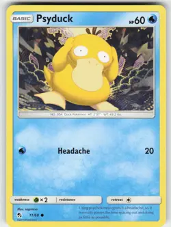 Psyduck 11/68 Common Hidden Fates Pokemon Near Mint - Image 1