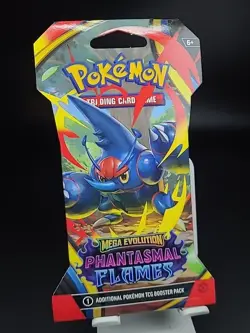 Pokemon Phantasmal Flames Mega Evolution Sealed Pack - Image 3