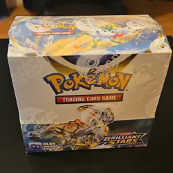 Pokemon TCG Brilliant Stars Booster Box Sealed English Arceus Shaymin Charizard - Image 1