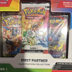 Lot 2🔥 Pokemon TCG First Partner Illustration Collection (FACT SEALED) Series1 - Image 2