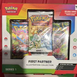 Lot 2🔥 Pokemon TCG First Partner Illustration Collection (FACT SEALED) Series1 - Image 3