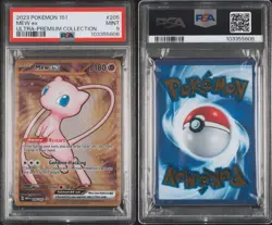 PSA 9 Mew ex 205/165 (Metal Hyper Rare Gold)-Pokemon 2023 Scarlet&Violet 151 UPC - Image 5