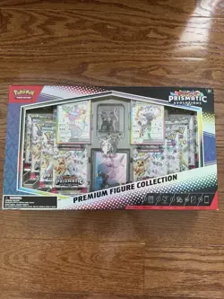 Pokemon TCG Prismatic Evolutions Premium Figure Collection (New/ Sealed) - Image 1