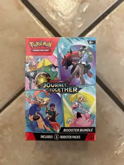 Pokemon Booster Bundle Set of 2 Packs Journey Together, Surging Sparks - Image 1
