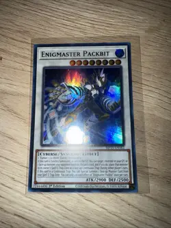 YuGiOh! - Enigmaster Packbit MP25-EN162 Ultra Rare 1st Edition Near Mint - Image 1