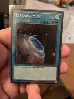 X3! Terraforming LCKC-EN090 Unlimited Secret Rare Near Mint +Bonus FREE SHIP! - Image 1
