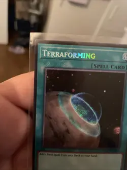 X3! Terraforming LCKC-EN090 Unlimited Secret Rare Near Mint +Bonus FREE SHIP! - Image 3