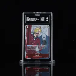 One Piece CCG Sanji Premium Card Coll. 25th Edition OP01-013 TAG 9 Mint - Image 1