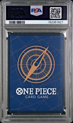 2023 ONE PIECE OP05 AWAKENING OF THE NEW ERA 1ST ANV #012 MONKEY D. LUFFY PSA 10 - Image 2