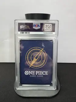 2025 ONE PIECE OP11 ALTERNATE ART #114 GUM-GUM FIRE-FIST PISTOL RED HAWK PSA 9 - Image 2