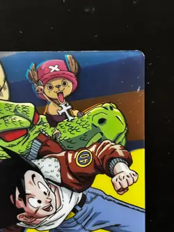 Son Gohan Tony Tony Chopper Dragon Ball One Piece Jump 40th Anniversary Card - Image 3