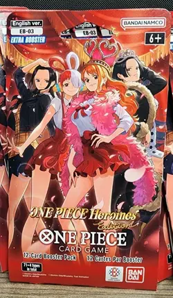 One Piece EB-03 Extra Booster Heroine Edition x15 Sleeved Packs English - Image 2