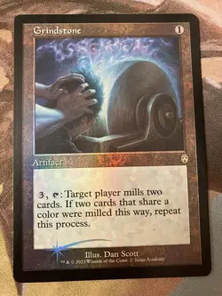 PROMO Round Whetstone English Foil MTG Card Old Frame Rare - Image 1