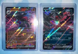 Salazzle ex + Yveltal ex * Pokemon Perfect Order Lot * 2 Cards NM - Image 1