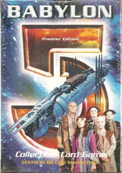 Babylon 5 CCG Centauri 60 Card Starter Deck Sealed Premiere Edition - Image 1