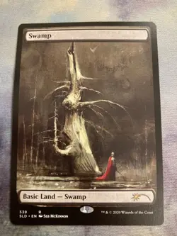 MTG Secret Lair Seb Numa Non-foil Swamp English Card Singles Pack - Image 1