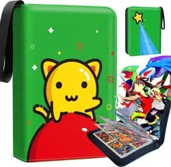 Unique 4 Pocket Card Binder Album w/ 400 Card slots for trading cards - Image 1