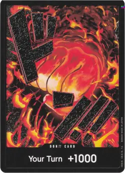 DON!! Card (Sakazuki) [PRB-01 - ] - NM [Foil] TCG One Piece - Image 1