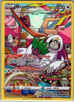Oranguru TG12/TG30 SWSH09: Brilliant Stars Trainer Gallery - Pokemon Card - NM - Image 1