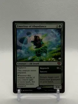 Emeritus of Abundance #145 - Secrets of Strixhaven (SOS) Non-Holo MTG Card - Image 1