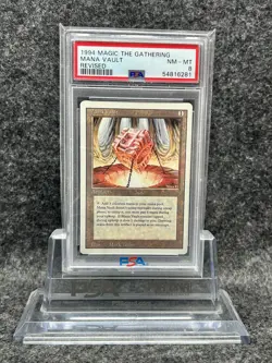 1994 Magic The Gathering MTG Mana Vault Revised PSA 8 NM-MT - Image 1