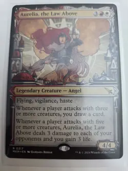 mtg, Aurelia, the Law Above (Showcase) (0317) Murders at Karlov Manor Regular NM - Image 1