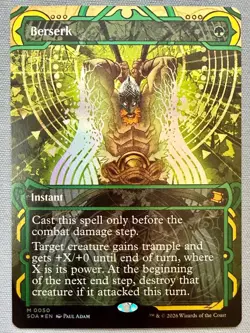 Berserk *FOIL* - NM - MTG Secrets of Strixhaven: Mystical Archive SOA #50 Mythic - Image 1