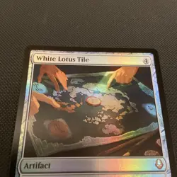 White Lotus Tile Avatar: The Last Airbender Foil; MTG - Image 2