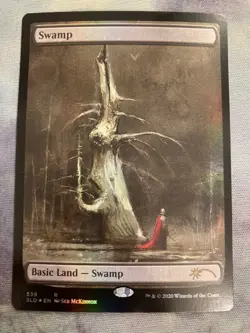 Secret Lair FOIL MTG Card Numa Swamp SLD Magic The Gathering Used - Image 1