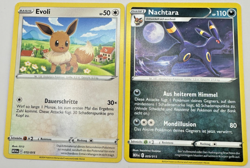 Pokemon Karte TCG Evoli+Nachtara 009+013/015 Mcdonalds Promo 2024 Rare Deutsch - Image 1