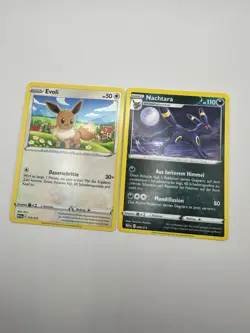 Pokemon Karte TCG Evoli+Nachtara 009+013/015 Mcdonalds Promo 2024 Rare Deutsch - Image 2