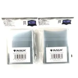 MTG Card Sleeves MANA MINIMALIST Red Mana Symbol 2 Pack Used - Image 2