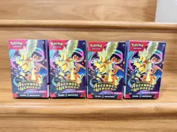 Pokemon TCG: Mega Evolution Ascended Heroes Booster Bundle x4 Damaged stock - Image 2