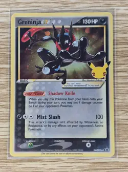 Pokemon 2021 Greninja Celebrations ETB Promo SWSH144 - - Image 1