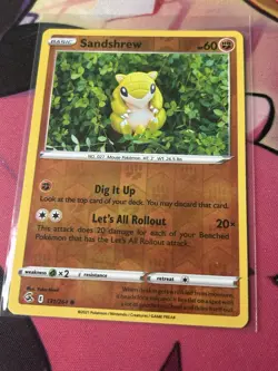 Sandshrew - 131/264 - Reverse Holo - Fusion Strike - Pokemon TCG - Image 1