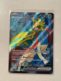 Hop’s Zacian Ex 176/159 Pokemon Journey Together NM - Image 1