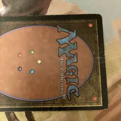 MTG FBB Wrath of God French Heavy Played Old School Collectible Card - Image 5