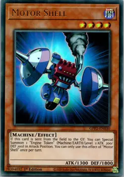 Yugioh Motor Shell GFP2-EN030 1st Edition Ultra Rare NM - Image 1