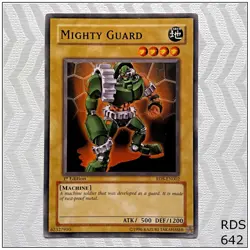 Mighty Guard - RDS-EN002 - Common 1st Edition Yugioh - Image 1