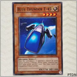 Blue Thunder T-45 - PTDN-EN038 - Common Unlimited Yugioh - Image 1