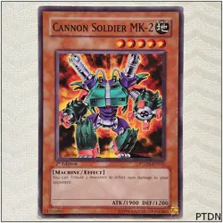 Cannon Soldier MK-2 - PTDN-EN035 - Common 1st Edition Yugioh - Image 1