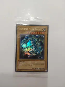 Blue-Eyes White Dragon JMP-001 Shonen Jump Magazine Promos Unlimited SEALED - Image 1