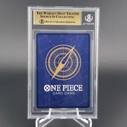 ONE PIECE OP06-119 OP11 A FIST OF DIVINE SPEED SANJI SP ALT ART BGS 9.5 GEM MINT - Image 2