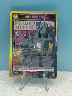 Union Arena CCG Full Metal Alchemist Alphonse Elric FMA-1-004 SR - Image 1