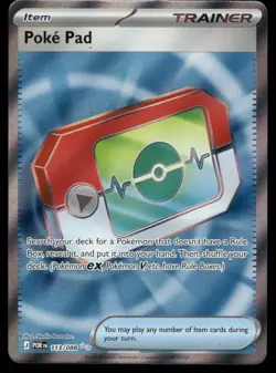 Pokemon Cards Poke Pad 113/088 Perfect Order Ultra Rare NM - Image 1