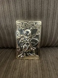 1999 Burger Limited-Edition Pokemon Trading Card 23K Gold-Plated Mewtwo - Image 5