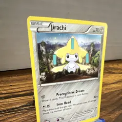 Pokemon Jirachi XY195 Promo Holo Basic Card Iron Head 70HP XY Set English - Image 2